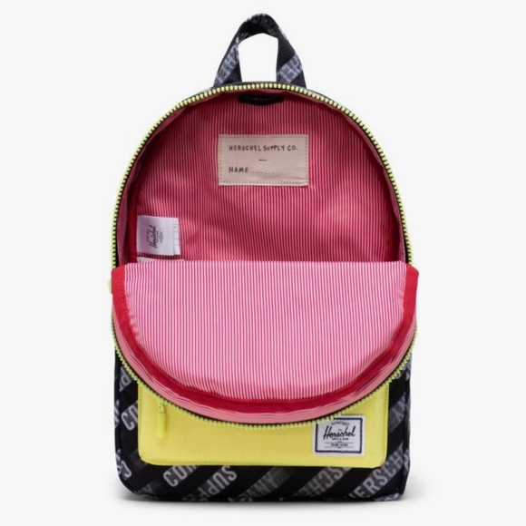 Herschel Heritage Kids Backpack | HSC Motion Black/Highlight - Picture 3 of 15